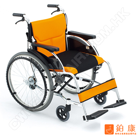 Miki 手推輪椅 MCS-43JD【舒適|減少震盪】