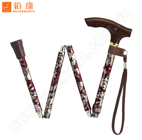 日本TacaoF鋁合金摺疊手杖EOP-105