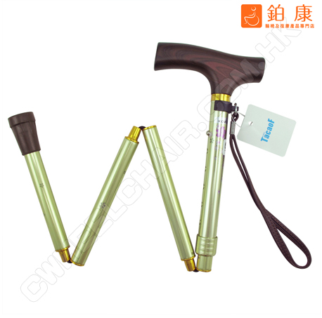 日本TacaoF鋁合金摺疊手杖EOP-03