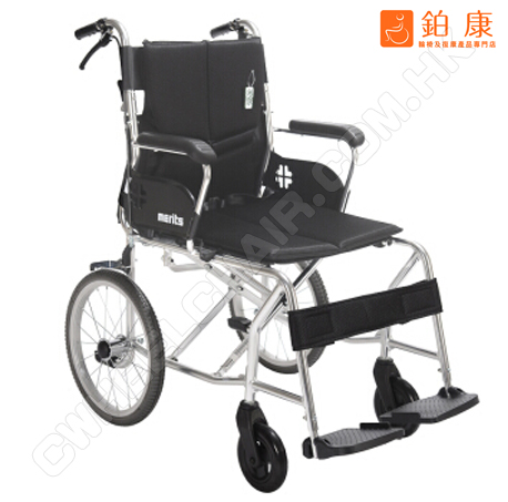 台灣 Merits M1609 標準輪椅【輕巧|舒適|身高高適用】