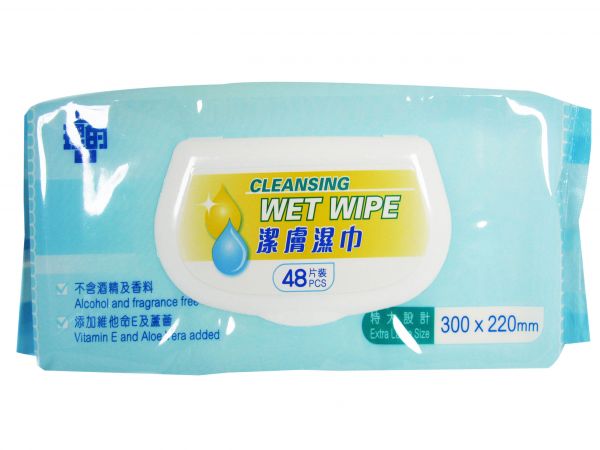 理的特大濕紙巾