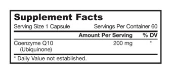 輔梅Co Q10 - 200mg 60 粒裝