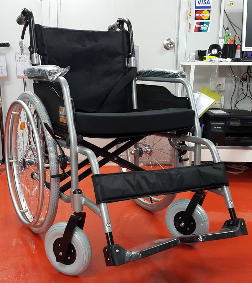 LH - 18 加寛高承重手推輪椅【高承重|寛座】