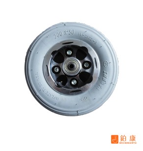 8 吋鋁合金電動輪椅專用前輪