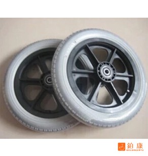 輪椅 12 吋實心後輪【對】