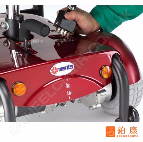 台灣 Merits 輕便快拆電動輪椅 P-321