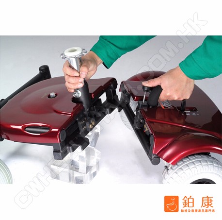 台灣 Merits 輕便快拆電動輪椅 P-321