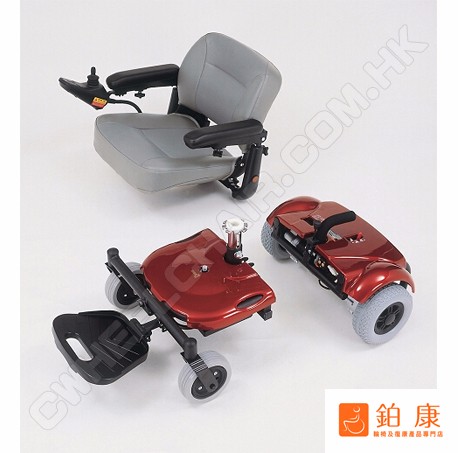 台灣 Merits 輕便快拆電動輪椅 P-321