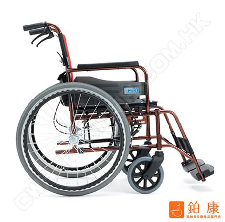 MIKI 手推輪椅 MCV-49JL【合適身高高使用者】