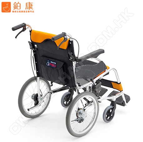 Miki 手推輪椅 MCSC-43JD【舒適|減少震盪】