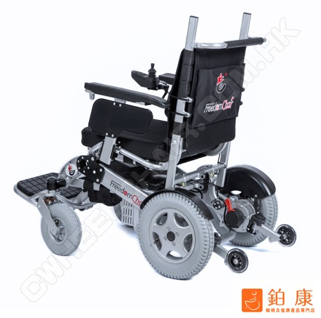 美國 Freedom Chair-9146L【最大承重500磅|特厚9吋前輪|1秒摺合|輕鬆越障|省電|長途行駛】限時優惠$ 31,000