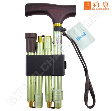 日本TacaoF鋁合金摺疊手杖EOP-03