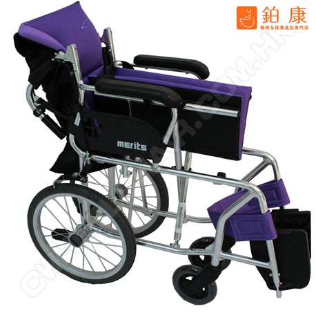 台灣 Merits M1609 標準輪椅【輕巧|舒適|身高高適用】