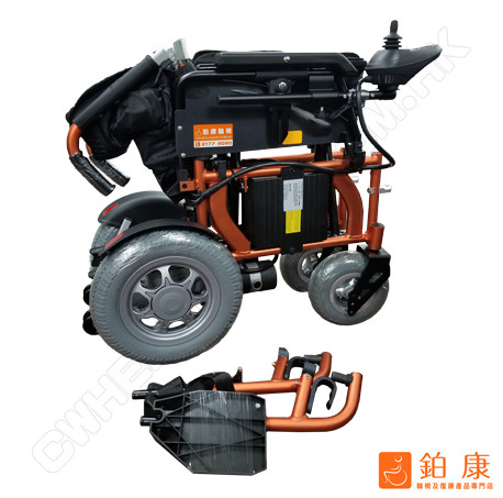 DX-600 電動輪椅【特厚9吋前輪|14吋後輪|加大電容量|可摺合】限時優惠$ 18,000