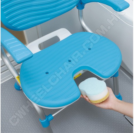 TacaoF日本U型可摺沐浴椅