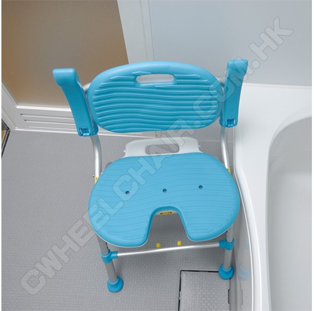 TacaoF日本U型可摺沐浴椅