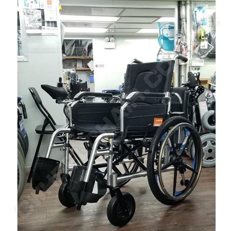 PHEL - 2 電動輪椅【厚車架|自助手動|方便轉換手電動|可上飛機】限時優惠$ 17,500