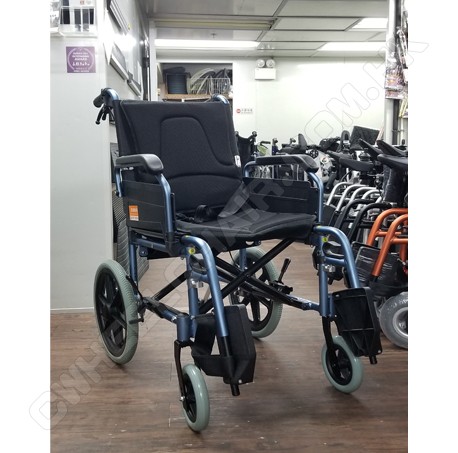 PHK-1601 多功能手推輪椅【經濟|堅固支架|50cm高背】