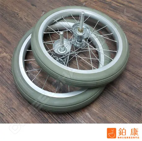 輪椅 16吋 鼓剎後輪