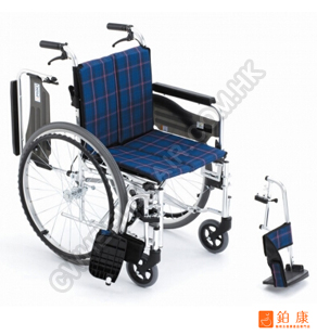 MIKI_RD47JL-P 多功能手推輪椅