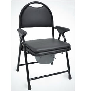 加厚鋼管可摺式座便椅