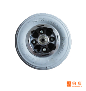 8 吋鋁合金電動輪椅專用前輪